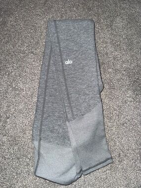 Alo Soft High-Waist Gray Leggings